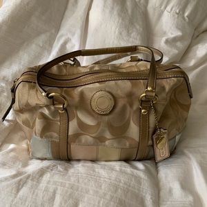 Coach Purse Gold